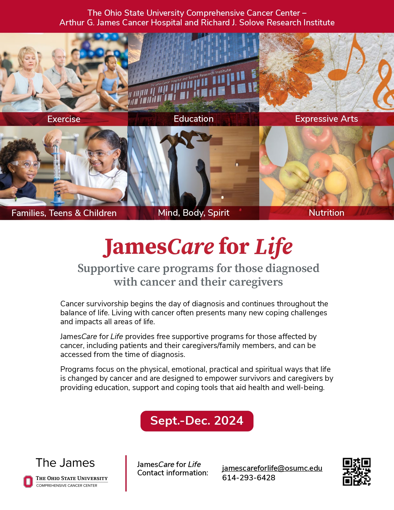 James Care for Life programs